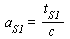 a[S1] = `/`(`*`(t[S1]), `*`(c))