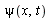psi(x, t)