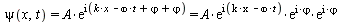 `and`(psi(x, t) = `*`(A, `*`(exp(`*`(I, `*`(`+`(`+`(`*`(k, `*`(x)), `-`(`*`(omega, `*`(t))), `ϕ`), `ϕ`)))))), `*`(A, `*`(exp(`*`(I, `*`(`+`(`+`(`*`(k, `*`(x)), `-`(`*`(omega, `*`(t))), `...